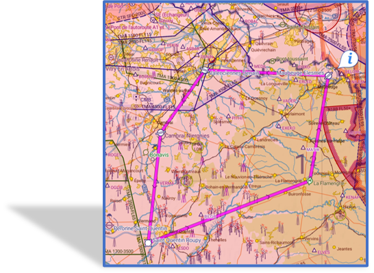 Préparation d'une Navigation